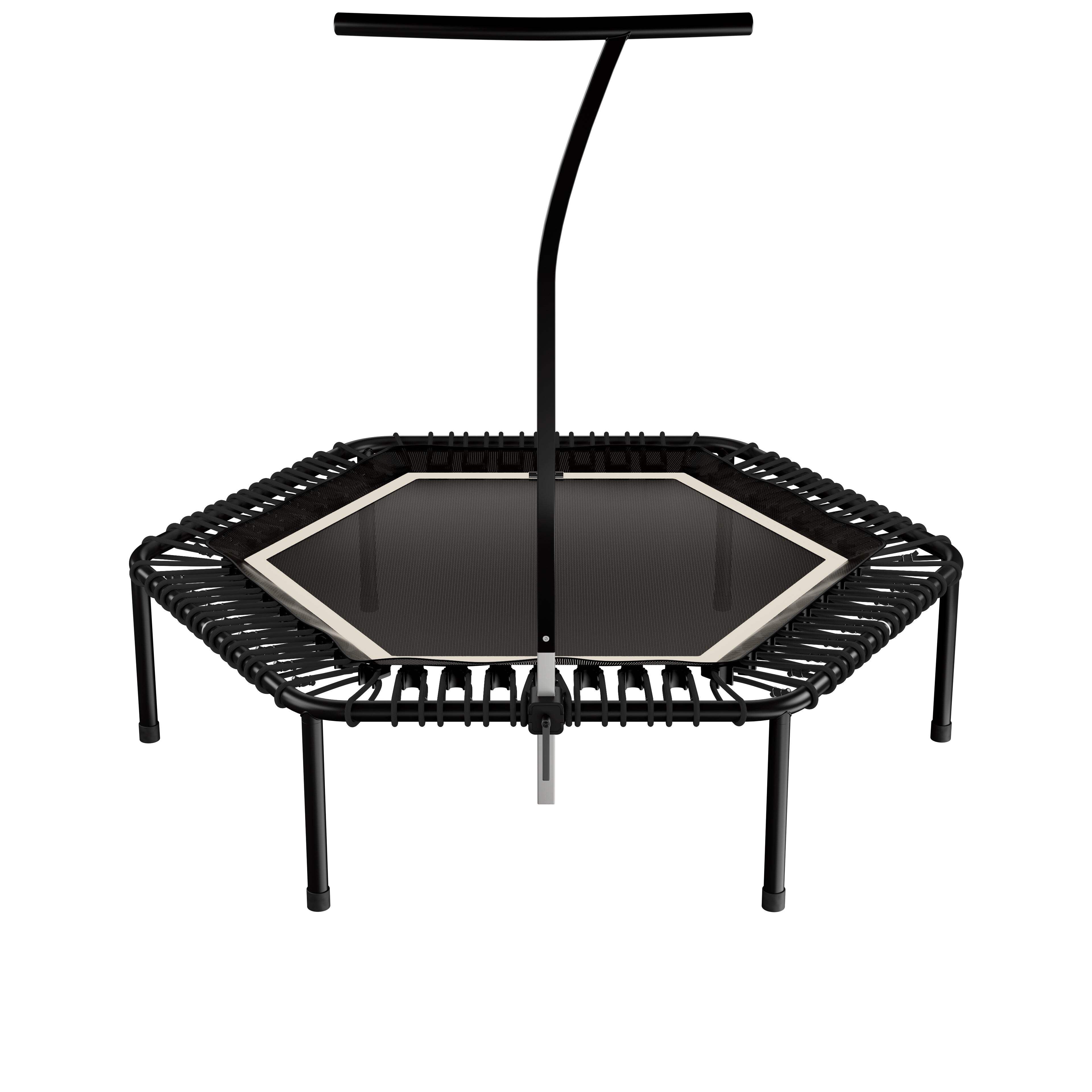 bellicon Jumping Fitness Trampoline, 54” Hexagon, Orange, T