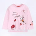 thumbnail image 4 of URMAGIC Toddler Girls Clothes 2 Piece Long Sleeve Cotton T-Shirt Tops Denim Pants Outfits Spring Fall 1-6 Years, 4 of 19
