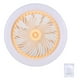 thumbnail image 4 of Ventilador de techo de aromaterapia de 10 pulgadas con luz LED para dormitorio sala de estar (amarillo), 4 of 7