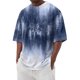 thumbnail image 1 of Men's T-shirt T-shirts Graphic Text Pool3D Printing Street Casual Short Sleeve Printed Clothing Basic 5XL, 1 of 5