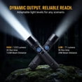 thumbnail image 5 of LuxPro LP847 Rechargeable LED Flashlight, 1250 Lumens, Dual Power USB-C or 3 AAA, Zoomable, 5 of 11