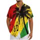 thumbnail image 2 of Blusa y camisa de manga corta con cuello vuelto Camisa casual para hombre Camisa de bolos vintage de manga corta Camisas de verano de playa cubana Camisa con botones Blusa para hombre Poliéster, 2 of 5