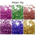 thumbnail image 3 of 33g Crushed Glass Chips 6 Colors 1-3mm, Purple Color Series, 3 of 5