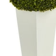 thumbnail image 3 of Nearly Natural 28" Boxwood Ball Artificial Topiary, Green, 3 of 4