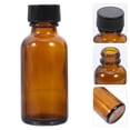 thumbnail image 4 of Frasco de vidrio ámbar para uso médico, vacío, rellenable, para líquidos ámbar, para muestreo de líquidos, para laboratorio, para muestras de líquidos médicos, 60 ml, 4 of 7