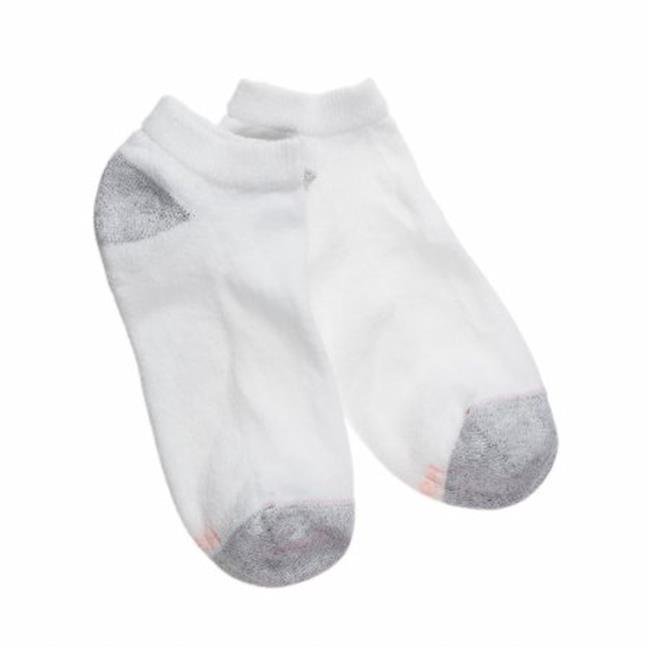 Noah Mason White Womens Low Cut Socks Extended Size 10 Pack Size