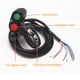 thumbnail image 2 of Scienceny Interruptores de faros Tres en Vehículo liviano Encendido y apagado Conveniente Multifuncional Suministro significativo de Accesorios para motos, 2 of 6