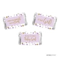 thumbnail image 4 of Lavender Gold Glitter Baby Shower Hershey´s Miniatures Mini Candy Bar Wrappers, 36pack, 4 of 5