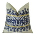 thumbnail image 1 of Plutus Aztec City Coussin Fait Main, (12 Pouces x 25 Pouces), 1 of 2
