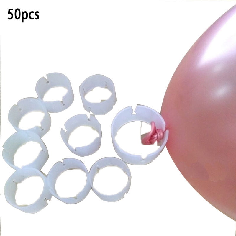 50Pcs Decorative Balloon Connectors Clips DIY Arch Wedding Party Prom Goodish 