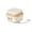 White, variant on Portable Folding Pet Bowl with Lid, BPA-Free Travel Food Water Container, Outdoor Camping Feeding Dish for Dogs Cats, White, 27 fl oz / 800 mL