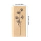 thumbnail image 5 of Billuyoard Sello de plantas de hierba Vintage, sellos de goma DIY para álbum de recortes, papelería, sello estándar para álbum de Artesanía Magnolia, 5 of 6