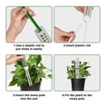 thumbnail image 3 of Poste De Planta Trepadora, Plástico Rellenable Apilable De Poste De Musgo Para Jardín, 3 of 7