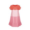 thumbnail image 4 of Bigersell Corset Dress Deals Female Crew Neck Short Sleeve Knee Length Sun Dress Dress Style D-5 Short Lace Wedding Dresses Knee Length Regular Summer Dresses , Pink XXL, 4 of 6