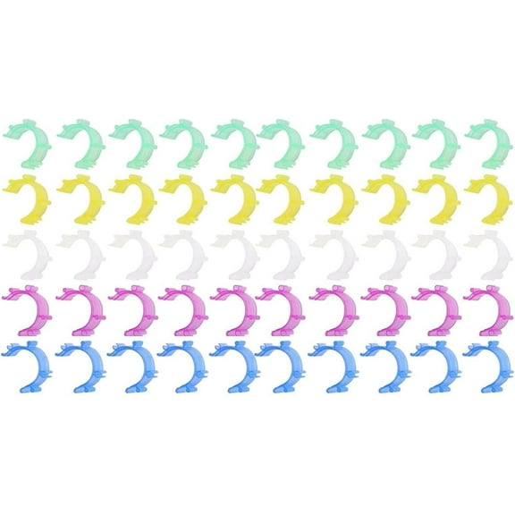 50pcs Spool Clips Thread Control Holder Spool Storage Clip Anti-Dropping Bobbin Buddies Sewing Machine Accessories Convenient