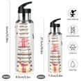 thumbnail image 2 of Yayeee 33oz Insulated Water Bottle Double Wall Stainless Steel with Flip Straw Lid, Holiday Train, 2 of 7