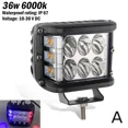 thumbnail image 1 of 36W Motorcycle Work Light LED Spotlight Bar Night Driving Lamp Waterproof Headlight For Truck Off Road Night Driving Light E3L6, 1 of 1