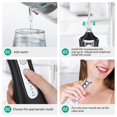thumbnail image 1 of Limpiador de dientes Flosser de agua, irrigador de cuidado bucal dental inalámbrico, 3 modos, recargable a prueba de agua ShuxiuWang 8390614295988, 1 of 1