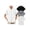 Black/Light Gray/White, variant on 3-Pack Boys Button Down Shirt Short Sleeve Summer Casual Shirts for Boys Ages 8-12
