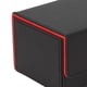 thumbnail image 5 of Caja de almacenamiento para baraja de cartas coleccionables, estándar, con 2 separadores de cartas, práctica Cuadros Negro Rojo, 5 of 9
