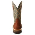 thumbnail image 4 of TWISTED X Men's 12in Western Work Boots, Color: Mocha & Slate, Size: 11.5, Width: D, 4 of 5