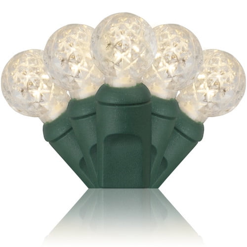 70 G12 Warm White Globe String Lights, 24 Ft White Led String Lights Christmas Lights Warm White Lights String Ball Lights Globe Christmas Lights White String Lights - Walmart.com