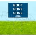 thumbnail image 1 of Buttigieg Boot Edge Edge (18" x 24") Yard Sign, Includes Metal Step Stake, 1 of 6