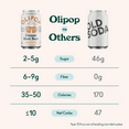 thumbnail image 5 of OLIPOP Prebiotic Soda, Classic Root Beer, 12 fl oz, Pantry Packs, 5 of 11