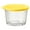 Yellow, variant on 1 Pcs Reusable Glass Bowls,Glass Meal Prep Containers with Lids,Food Storage Bowl Jars for Leftover Lunch Meal Oats Salad Soup Fruit Snack Yogurt - Microwave, Oven, Freezer Safe, BPA Free(White)