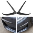 thumbnail image 1 of 2 piezas de fibra de carbono frente antiniebla ceja párpados cubierta Trim Fit, 1 of 7