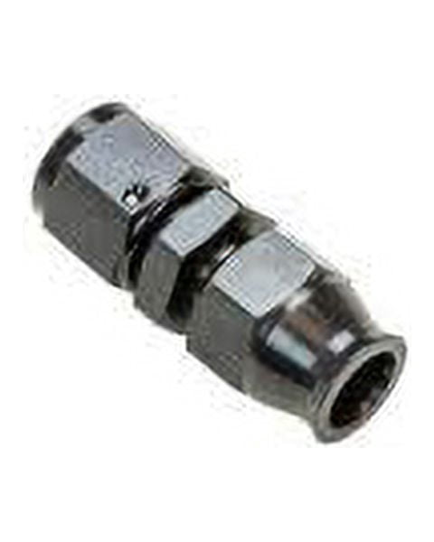 Moroso Aluminum Fitting Adapter 8AN Female to 1/2in Tube Compression - Black