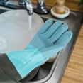 thumbnail image 4 of MOVTOTOP Long Rubber Gloves for Work Use Elbow Length Protect Hands from Water Multi Color, 4 of 7