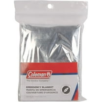 Coleman Emergency Blanket - Lightweight, Compact - 53x82 in, Gray/Green