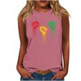 thumbnail image 2 of Meichang Black Tank Tops for Women Black History Sleeveless Shirts African Inspire Graphic Tanks Loose Fit Crew Neck Workout Tank Tops, 2 of 4