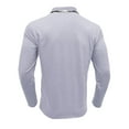thumbnail image 5 of Ccpelsie Long Sleeve Henley Shirts for Men - Casual Fashion Crew Neck Men's Full Sleeve Tshirts Z3-White,XL, 5 of 7