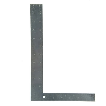 Swanson Tool Co Carpenter Square  Framing Square  8 inch x 12 inch   Carpenters Square   Right Angle Ruler  Framing Tools  L Shape Ruler  Metal Square  Steel Square  Model TS153