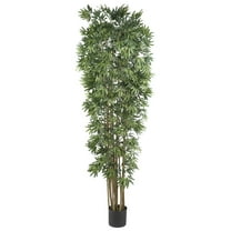 Nearly Natural 7' Bamboo Japonica Artificial Tree, Green