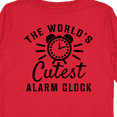 thumbnail image 4 of Inktastic The Worlds Cutest Alarm Clock Boys or Girls Long Sleeve Toddler T-Shirt, 4 of 5