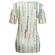 thumbnail image 5 of Elegante mujer cuello redondo impresión manga corta camiseta blusa Tops sudadera OAVQHLG3B Store lin121212, 5 of 5