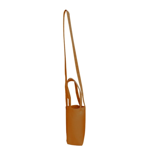 Bearachild Bolsa de lona para botella de agua, bolsa portavasos de café, bandolera de Color sólido, bolsa de transporte informal, organizador para Almacenamiento y organización del hogar Café Bearachild HA063049-03