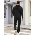 thumbnail image 6 of COOFANDY Sweatsuits for Men 2 Piece tracksuit Sets Full Zip Hoodie Sweatpants for Men Casual Sports Jogging Suits, 6 of 6