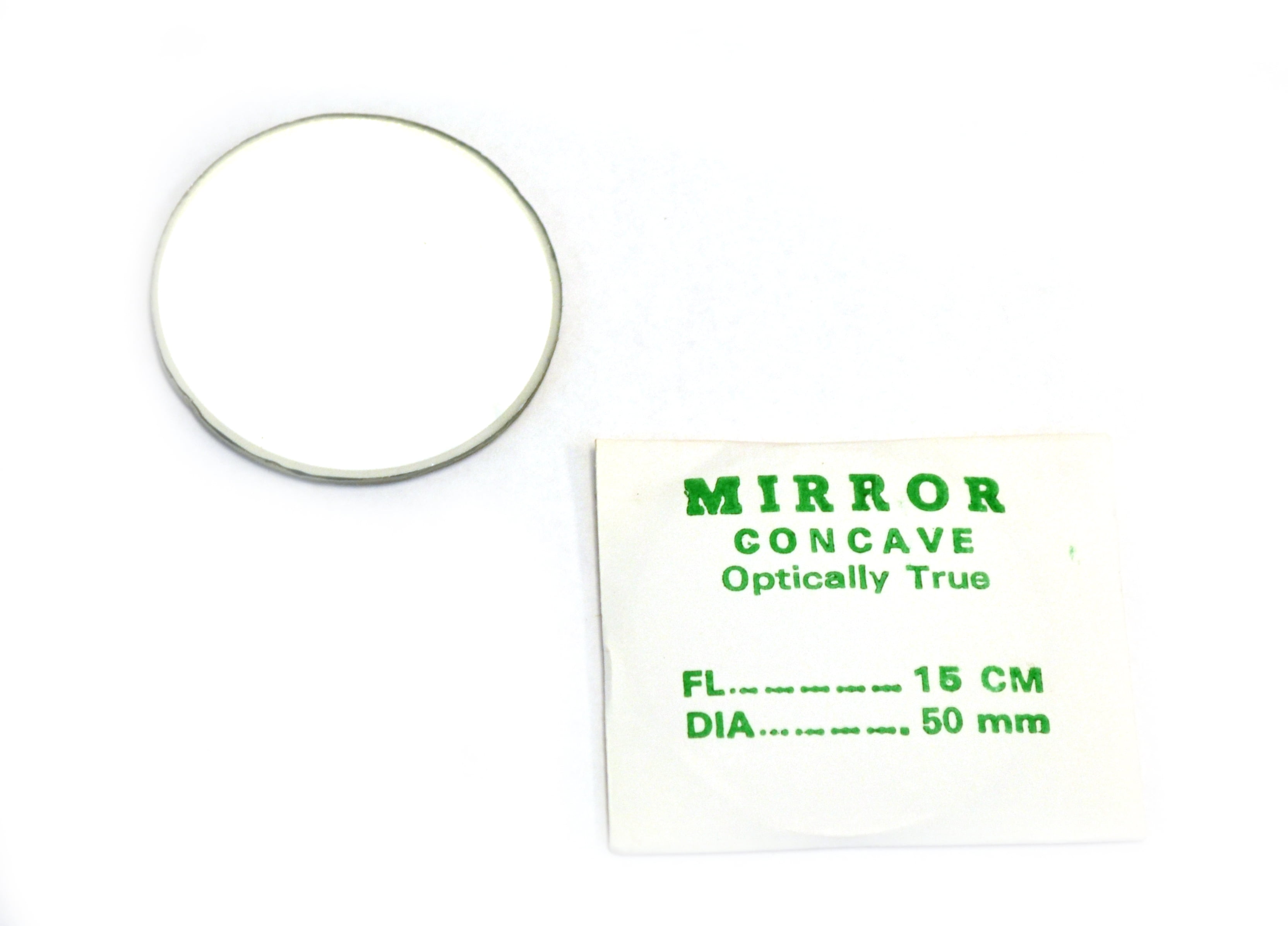 dia 50mm Eisco Labs Concave Mirror Focal length 100mm Glass