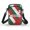 Diagonal Brushstroke Geometric Pattern with Letter Print, variant on CHAQLIN Senegal Flag Print Cell Phone Purse, Portable Crossbody Purse Lightweight Mini Phone Purse for Hiking Work