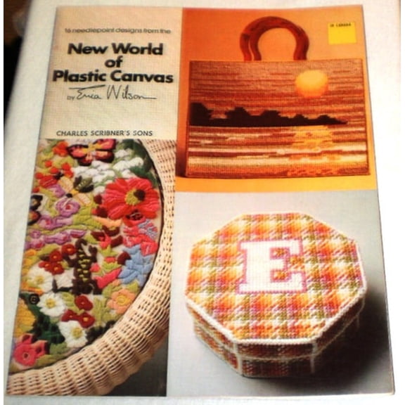 Pre-Owned 16 needlepoint designs from the new world of plastic canvas (Paperback) 0684159031 9780684159034