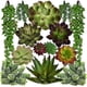 thumbnail image 1 of 14 Pcs Artificial Succulent Plants Succulent Picks Succulent Flocking Plants Exquisite Imitated Succulents Faux Succulents, 1 of 3
