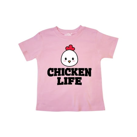 

Inktastic Chicken Life Gift Toddler Boy or Toddler Girl T-Shirt