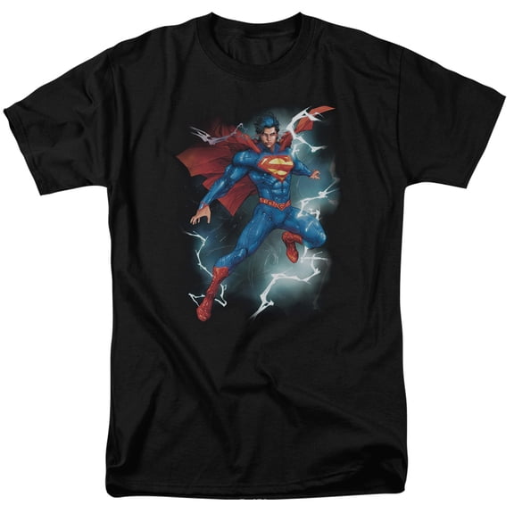 Superman Annual #1 Cover Adult 18/1 T-Shirt Black