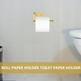ITSELFER Wallmounted Paper Towel Holder Bathroom Roll Paper Stand