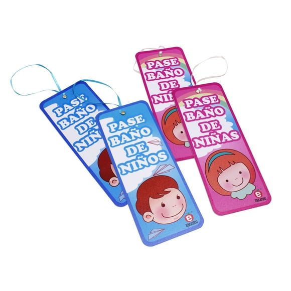 Pases Para Salir Al Baño Educatodo J-1288