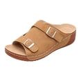 thumbnail image 2 of Willtoo Orthopedic Sandals for Women 2026 Comfortable Summer Wedges Wide Width Platform Sandal, 2 of 8